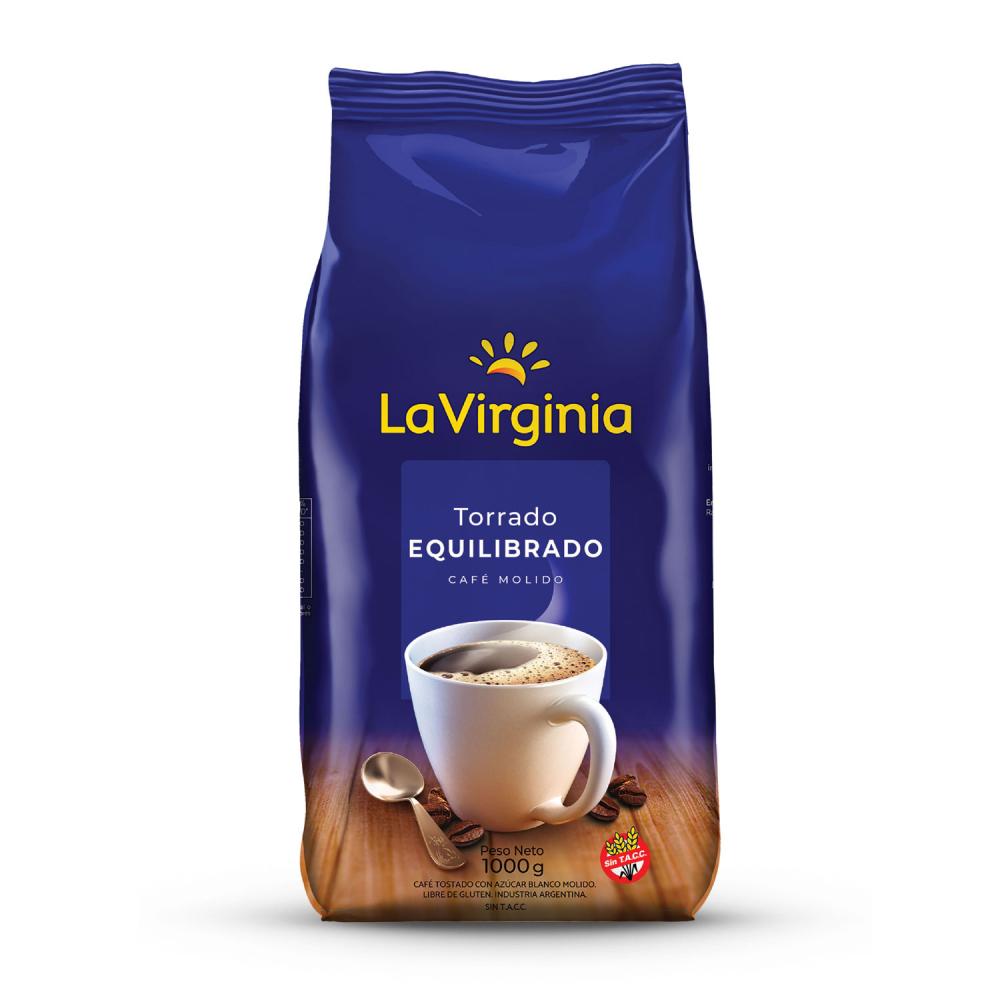 CAFE MOLIDO LA VIRGINIA TORRADO x250gr EQUILIBRADO