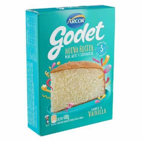 BIZCOCHUELO GODET x480gr VAINILLA