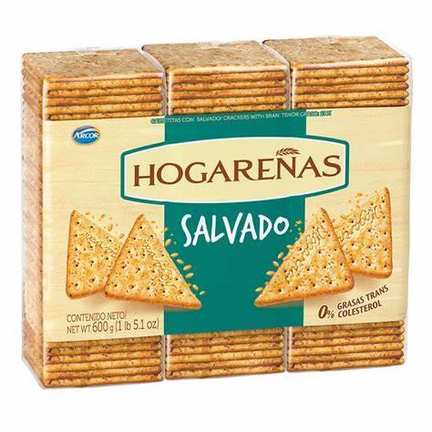 GALLETITAS HOGARE?AS TRIPACK x600gr SALVADO