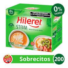 EDULCORANTE HILERET STEVIA x200sob FORTE