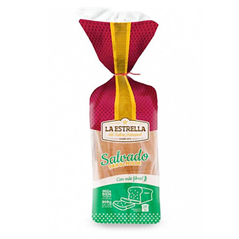 PAN LACTAL CON SALVADO LA ESTRELLA x600gr
