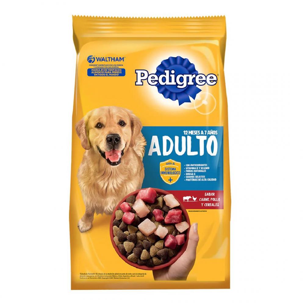 ALIMENTO P/PERROS PEDIGREE x1,5kg ADULTO CARNE/POLLO/CEREALES