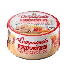ENSALADA DE ATUN LC x180gr EN ACEITE Y AGUA