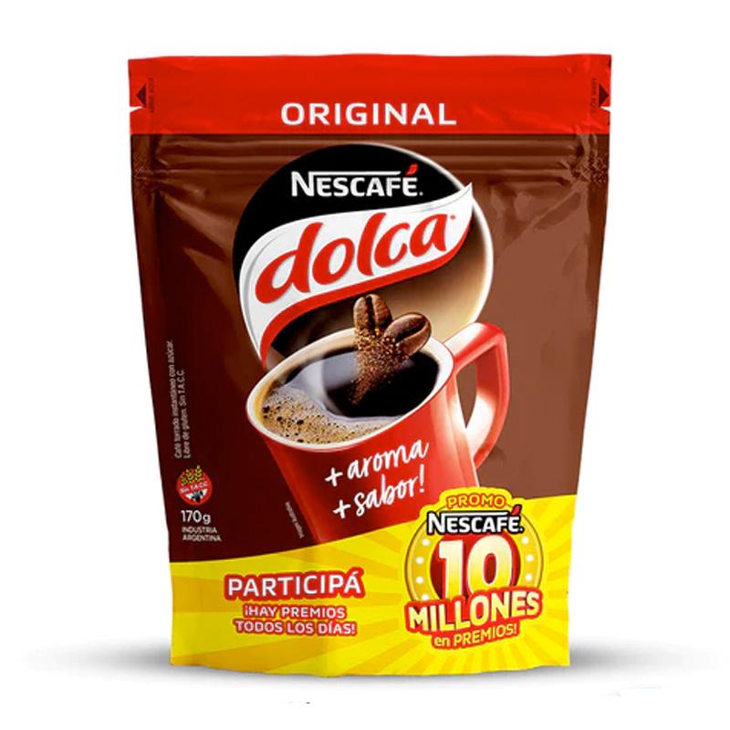 CAFE NESCAFE DOLCA D/P x170gr SUAVE