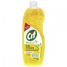 DETERGENTE CIF BIO ACTIVE x500ml BOT LIMON