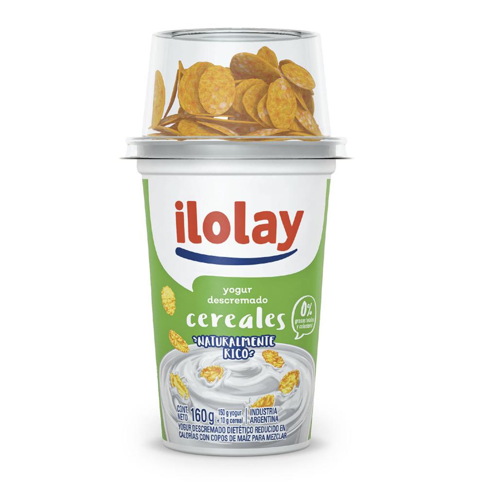 YOGUR ILOLAY C/CEREAL x160gr DESCREMADO