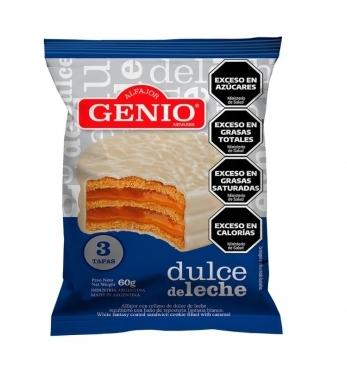 ALFAJOR TRIPLE GENIO x1U BLANCO