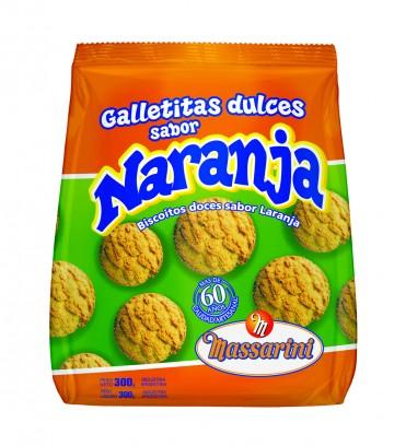 GALLETITAS MASSARINI x300gr NARANJA